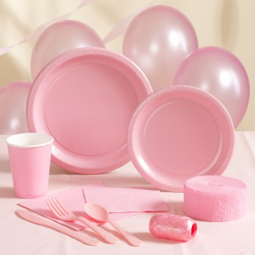 Pastel Pretty Pink Tableware