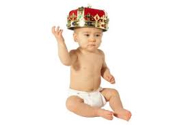 baby with crown