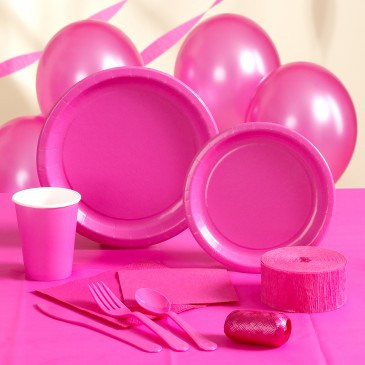Hot Pink Tableware