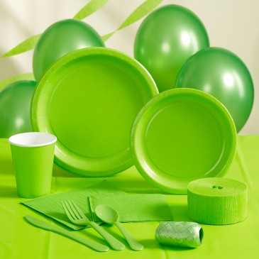 Lime Green Tableware