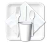 White Tableware