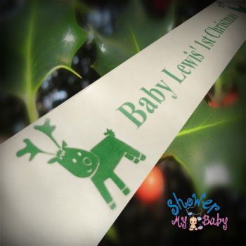 Personalised Christmas Banners, Ribbons and Santa Sacks