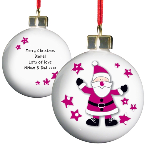 Personalised Baubles Personalised Baubles