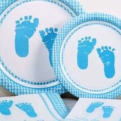Blue Baby Feet