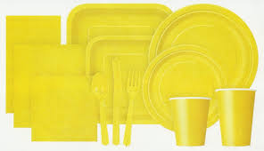 Sunshine Yellow Tableware