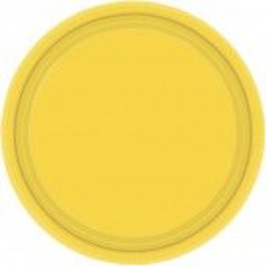 Sunshine Yellow Plates
