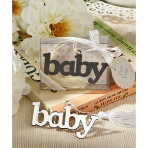 Adorable baby design bookmark favor