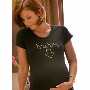 Personalised Maternity T Shirts