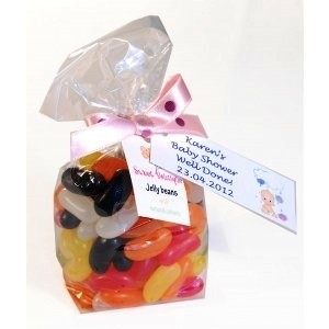 A Bag of Jelly Beans with Personalised Label