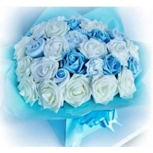 Blue & White Baby-Licious Bouquet