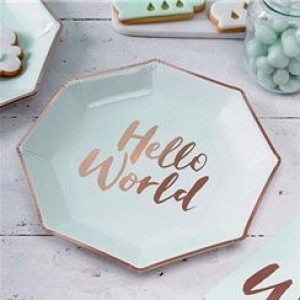 Hello World Plates