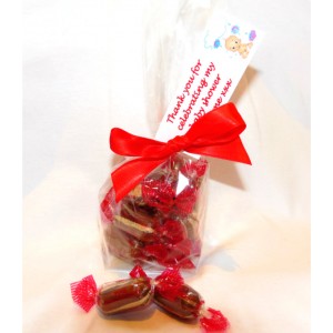A Bag of Mint Humbugs with Personalised Label