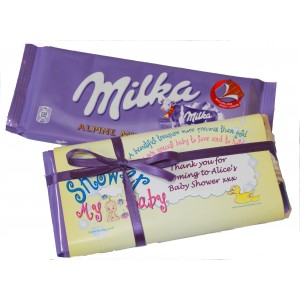 Personalised Chocolate Bar Invitation