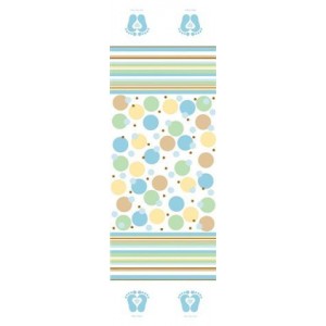 A Blue Tiny Toes Large Tablecover