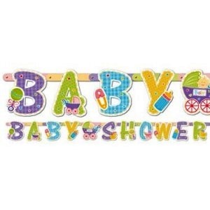 Baby Shower Pastel Jointed Banner