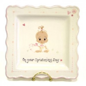 Christening Plate