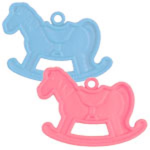 Rocking horse balloon weights