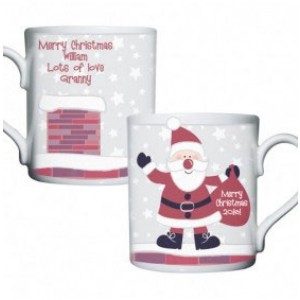 Personalised Santa Mug