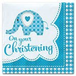 SWEET BABY ELEPHANT BOY NAPKINS