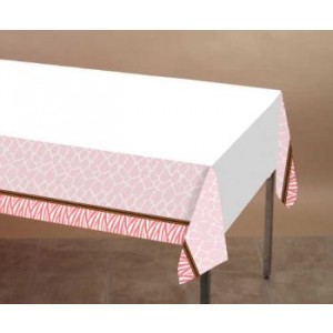 A Pink Wild Safari Large Table Cover