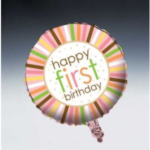 Sweet at One Girl Foil Balloon