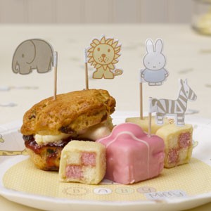 baby miffy cake picks