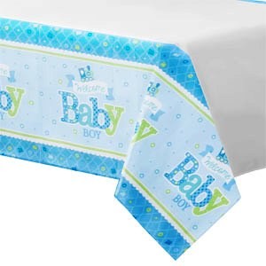 Welcome Baby Boy Tablecover