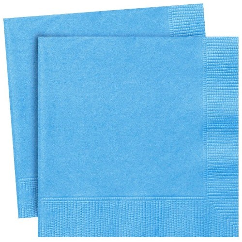 Powder Blue Napkins pack of 20