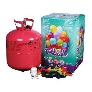 Helium outlet gas balloons