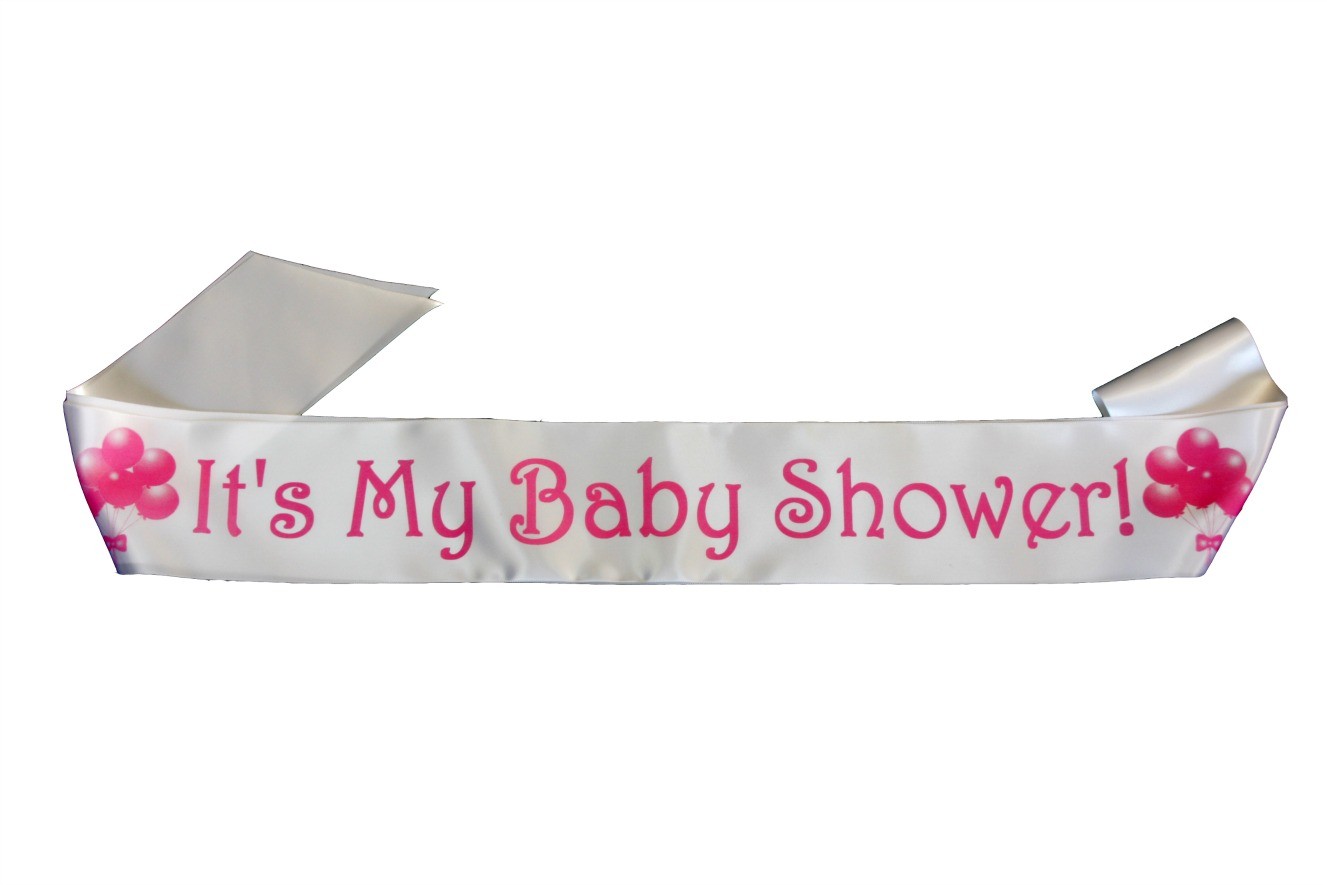 Its My Baby Shower Satin Sash