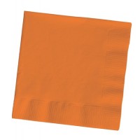 orange napkins