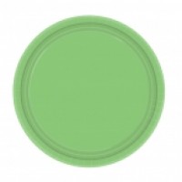 Kiwi Green Plates (24)