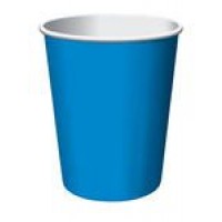 Bright Blue Cups (24)