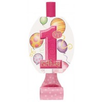 First Birthday Pink Blowouts
