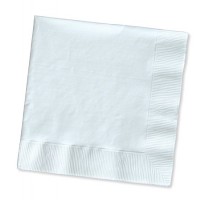 white napkins