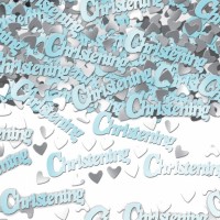 Blue Christening Confetti