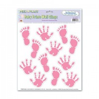 Pink Hand & Foot Prints