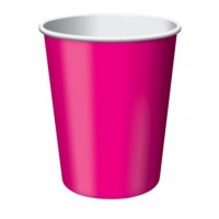 Hot Magenta Pink Cups