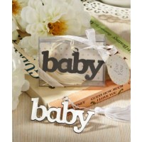 Adorable baby design bookmark favor