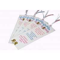 Personalised Bookmark - Twin Ethnic Babies