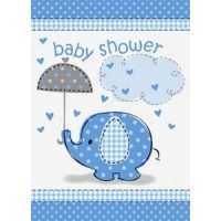 Boy Umbrellaphants Invitation