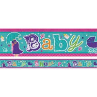 Holographic Baby Shower Foil Banner