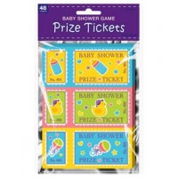 Baby Shower Prize Tickets