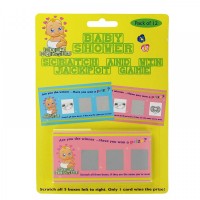 Baby Shower Scratch Card Game