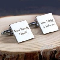 Best Daddy Ever Square Cufflinks