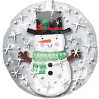 Snowman Insider Balloon - 24" Foil