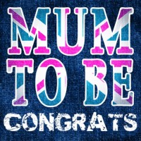 mum to be congratulations card