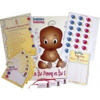 Ethnic Baby Shower Games Pack