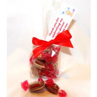 A Bag of Mint Humbugs with Personalised Label