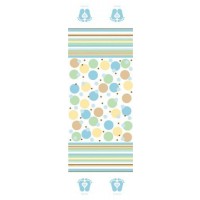 A Blue Tiny Toes Large Tablecover